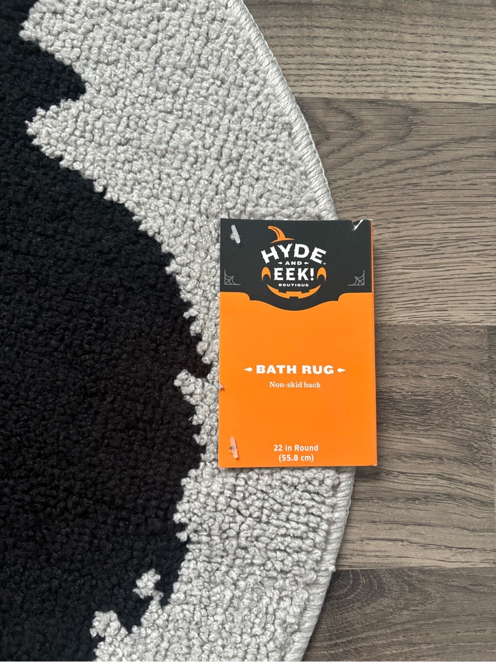 Target Black Cat Round Bath Rug - Picture 3 of 4